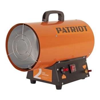 Пушка тепловая газовая 16кВт 350м3/ч S-480м2 пьезоподжиг GS16 PATRIOT *1