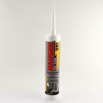 Герметик силиконовый универсальный белый 260мл "HAUSER" UNI 17493/75147 СН  *1/24
