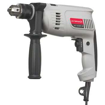 Дрель  650Вт 1скор.0-2600об/мин патрон13мм реверс ударная 0-41600уд/мин ДУ-13/650ЭР ИНТЕРСКОЛ*1/10**