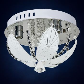 Люстра Y1083/3  Е14 3*40Вт пульт ( h=230; d=300)  VERNER LIGHTING *1