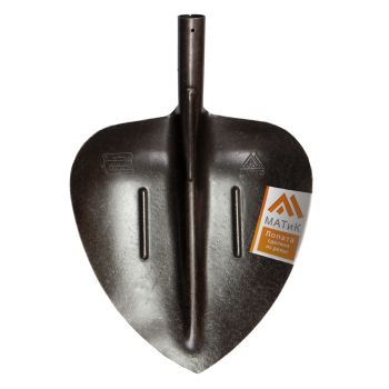 Лопата совковая из рельс стали, 328*353 щебеночная без черенка  МИ   *12