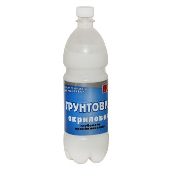 Грунтовка акриловая для внутренних и наружных работ 1кг BROZEX глуб. прон. концентрат 1:1  *12/324