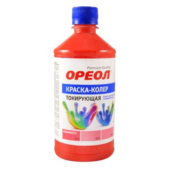Колер краска фламинго 0,725 кг Ореол *1/10