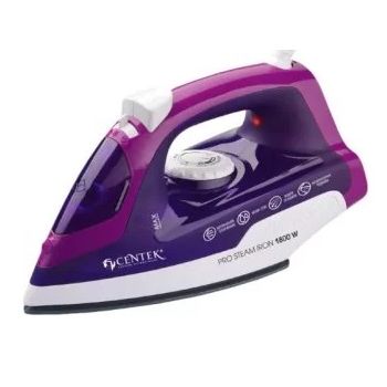 Утюг с отпар. 1800Вт Centek СТ-2348 Violet керам. подошва, верт.отпар, пар.удар 80г/мин*1/10