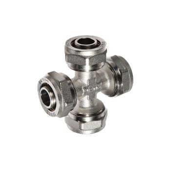 Крестовина 20х20х20х20 цанга CTM CCR02020 *1/5