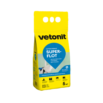 Шпаклевка гипсовая для стыков Gyproc Superflot 5 кг Vetonit *1/3/108