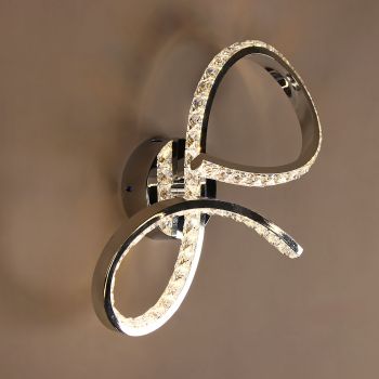 Бра светодиодный  8896/40W 180 мм Chrome VERNER LIGHTING *1/10