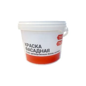 Краска акриловая фасадная 10 кг  *1/48