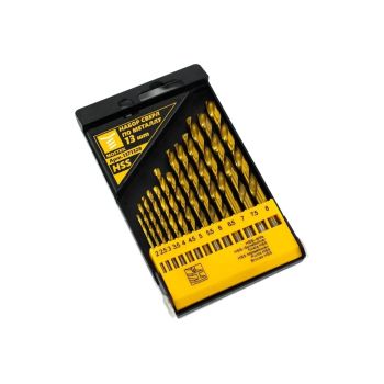 Набор сверел по металлу 2-8мм 13шт (2/2,5/3/3,5/4/4,5/5/5,5/6/6,5/7/7,5/8)арт.1371328MosTek*1/20/100