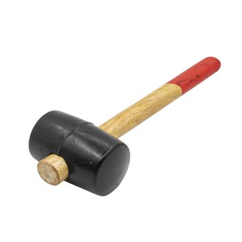 Киянка 340г черная, деревянная ручка арт.38-6-104 Ремоколор*1/12/36