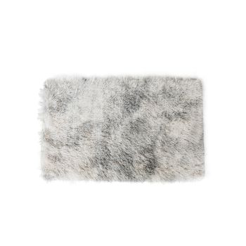 Коврик д/ванной Aquadomer  "Fluffy" (60см х 100см) Серый FLF9  *1/50
