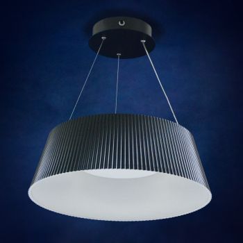 Люстра 8690/60W black 400 мм 3 реж., пульт S=8м2  VERNER LIGHTING *1