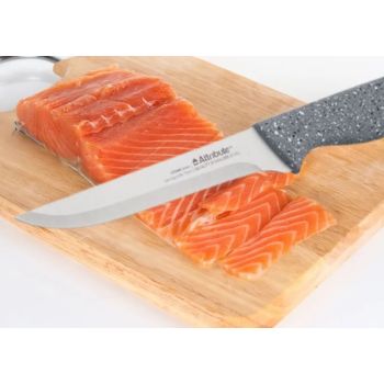 Нож кухонный ATTRIBUTE  пл.р. Stone филейный дл.лезв.15см AKS136 блистер *1/6/36