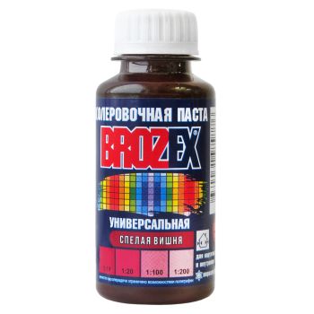 Колер паста спелая вишня №38 0,1 л BROZEX *6/108
