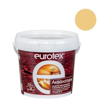 Защитно-декоративное покрытие для древесины акриловое сосна 0,9 кг Eurotex *1/6/384