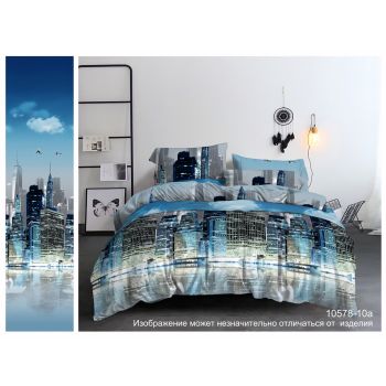 Постельное белье 1,5сп бамбук Орхидея 10578-10а, наволочки 70*70см - 2шт *1