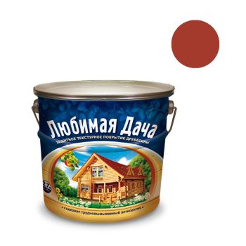 Защитно-декоративное покрытие для древесины алкидное рябина 2,7 л Любимая Дача  *1/4/144