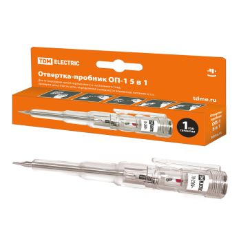 Отвертка-пробник (индикатор) ОП-1 " TDM SQ0501-0002  *1/10/200