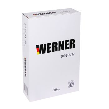 Штукатурка гипсовая для ручного и машинного нанесения Gipsputz 30кг WERNER *1/40