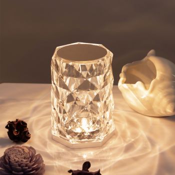 Светильник настольный Старт Crystal Rose mini (светодиодный 1Вт) белый 220В*1/50