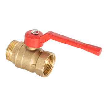 Кран шаровый 3/4" (Ø20) М/П ручка СТМ (ОПТИМА) SOFMH034 (аналог ЗФ798) *1/12/96