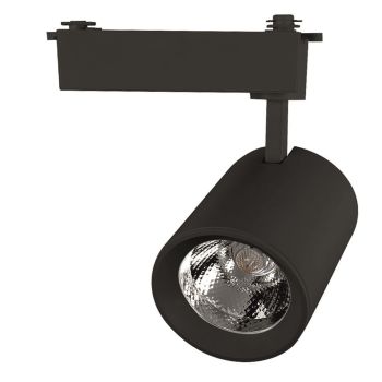 Светильник трековый GENERAL 30Вт 4К 2400Лм черный 1фаза 220В GTR-30-1-IP20-B 580025 *1/16