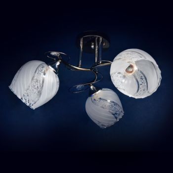 Люстра А2015/3 BCH 3*40Вт Е27 (h=280; d=470)  VERNER LIGHTING *1