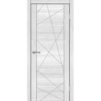 Дверь межкомнатная глухая ESTETICA 304 ПВХ Санторини Белый 800 мм BROZEX-WOOD *1