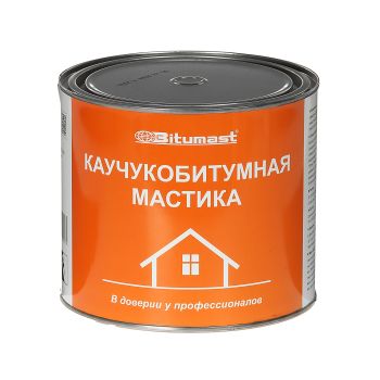 Мастика каучукобитумная  2 л/ 1,8 кг BITUMAST *1/6/240