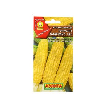 Семена Кукуруза Ранняя лакомка сахарная 121 7гр Аэлита цв *10/500