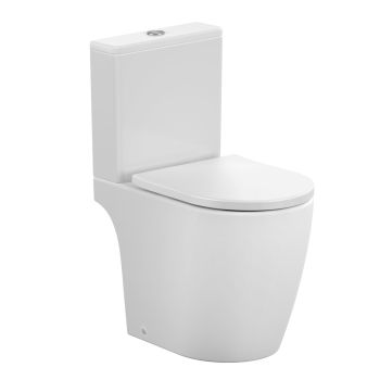 Унитаз-компакт BRASKO VORTEX CLEAN ON 010 3/5 кр.дюр. slim lift,easy-off, белый Cersanit *1/9