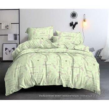 Постельное белье 1,5сп бамбук Орхидея k13583, наволочки 70*70см - 2шт *1