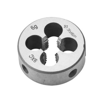 Плашка М10x1.5мм сталь 9ХС (4-28022-10-1.5) ЗУБР *1/10/60