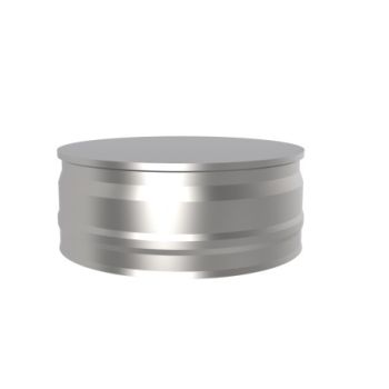 Заглушка глухая 120, AISI 430/0,5мм, (Н) *1/30