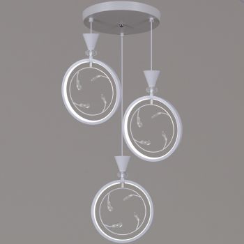 Светильник подвесной светодиодный 05476-0.9-03 WH LED 20W S=6м2  *1/12