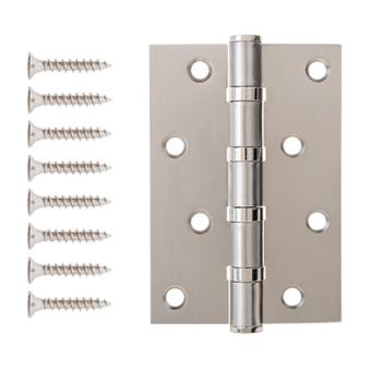 Петля универсальная 100*70*2,5мм НИКЕЛЬ суперматовый(индивид. упаковка) В4-NISM Code Deco*1/25/100