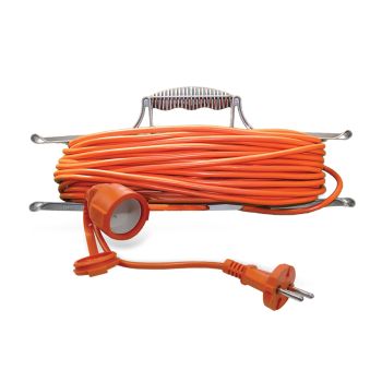 Удлинитель 1 розетка 10м б/з РАМКА ПВС 2х0,75мм2 6А мощ.нагр 1300Вт Универсал УШ-6 *1/15