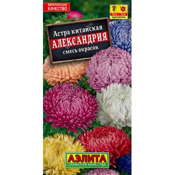 Семена Астра Александрия смесь 0,2гр Аэлита цв *10/200