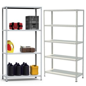 Стеллаж металл. выс.2м, шир.1м, гл.0,4м, 4 полки (мах нагр. на полку 150кг) (Екатеринбург) *1