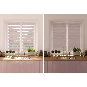 Штора рулонная День и ночь карамель 47*160 Легранд *1/6