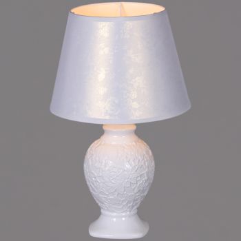 Лампа настольная 01322-0.7-01 Е14 40Вт (керамика+абажур) *1