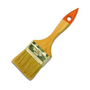 Кисть плоская Стандарт 2" 50мм натуральная щетина деревянная лакир.руч.арт.0126230 "888" *12/576