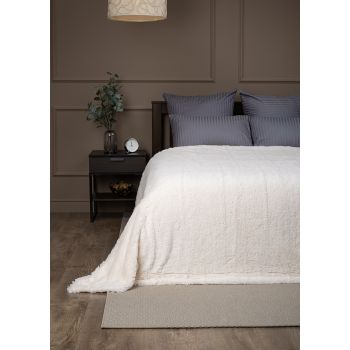 Плед 220*240см искусственный мех шампань TF F072IV 2224 ДB Buenas Noches *1