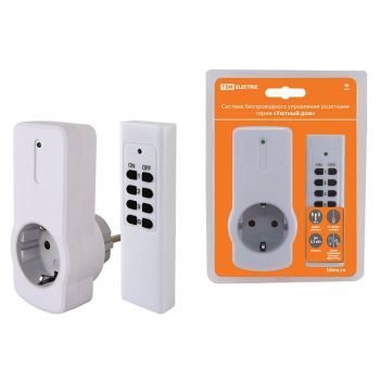 Комплект беспроводн. управления розетками ПУЗ-Р1.1 (1приемник) TDM SQ1508-0204  *1/24