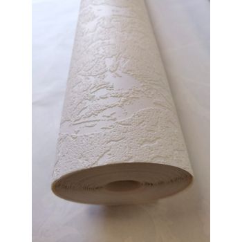 Обои флиз белые "Кора-11" 21С53-1К п/покр (пл.122г/кв.м.) 1,06*25м *5