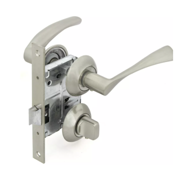 Комплект для двери НИКЕЛЬ матовый FZ SET 03-С 170 2Н ВК SN Фабрика Замков *1/10