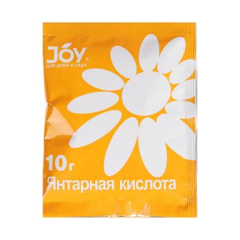 Стимулятор роста Янтарная кислота 10 г JOY  *10/40