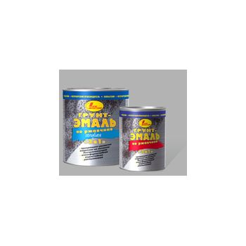 Грунт-эмаль по ржавчине серая 0,4 л Новбытхим RAL 7040 *1/6/600