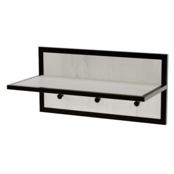 Вешалка ХВОЯ2 600*270*298мм ДУБ ГРЕЙ *1