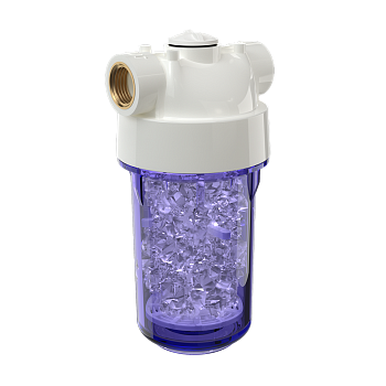 Фильтр д/бойлеров,водонагревателей Гейзер-1ПФД 1/2" защита от накипи *1/30